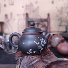 Load image into Gallery viewer, Guangxi Qinzhou NiXing Pottery Rongtian Dhama / Buddhism Tea Pots Nixing Clay Teapot 140-160cc Not Yi Xing Teapots for Kungfu Tea