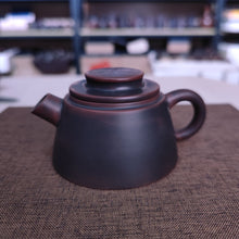 Load image into Gallery viewer, 120ml Small Hand Throwing Bronze Paozui Teapot Nixing Clay Tea pot