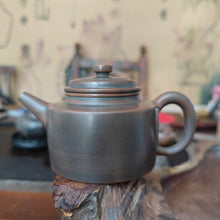 Load image into Gallery viewer, Qinzhou Nixing Pottery 坭兴陶 Dezhong Tea Pots 200cc with Tiger Carving on Nixing Ceramic Clay Teapot
