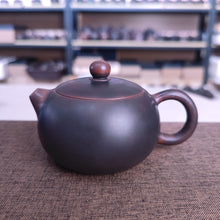Load image into Gallery viewer, 200ml Hand Throwing Bronze Round Xishi Teapot Nixing Clay Kettle