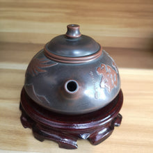 Load image into Gallery viewer, 200ml Nixing Pottery Hand Carved Eagle Heaven Rewards Diligence Teapot