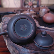 Load image into Gallery viewer, Guangxi Qinzhou NiXing Pottery Rongtian Dhama / Buddhism Tea Pots Nixing Clay Teapot 140-160cc Not Yi Xing Teapots for Kungfu Tea