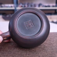 Load image into Gallery viewer, 200ml Hand Throwing Bronze Round Xishi Teapot Nixing Clay Kettle