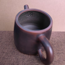 Load image into Gallery viewer, 210ml Handmade Handuo Antique Bronze Nixing Purple Clay Tea Pot