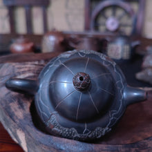 Load image into Gallery viewer, 200ml Hand Throwing Nixing Clay Huaying Teapot Nixing Pottery