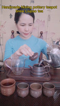 Load and play video in Gallery viewer, China nixing pottery teapot handmade tea set for home use bamboo tea pot capacity of 200ml