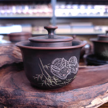 Load image into Gallery viewer, 180-200ml Elegant Gaiwan Set Easy Using Pot Nixing Pottery Zodiac Rabbit Pots