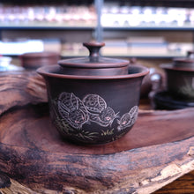 Load image into Gallery viewer, 150ml Plain Elegant Gaiwan Teapot Easy Brewing Tea at home or outside