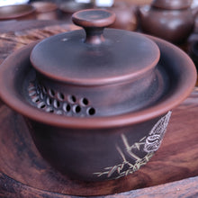 Load image into Gallery viewer, 180-200ml Elegant Gaiwan Set Easy Using Pot Nixing Pottery Zodiac Rabbit Pots