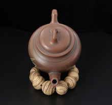 Load image into Gallery viewer, Nixing White and Purple Clay " Xiao Ying " Teapots Bamboo Chinese Kung Fu Tea Pot 200cc
