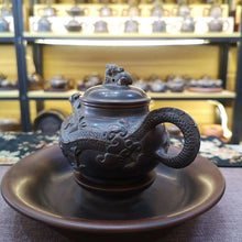 Load image into Gallery viewer, 250ml Handmade Healthy Nixing Clay Teapots with Chinese Traditional Dragon