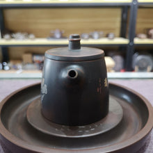 Load image into Gallery viewer, Chinese Qinzhou Nixing Pottery Teapot 100% Handmade Healthy Nixing Clay Teapots with Traditional Fish on Tea Pot 220cc