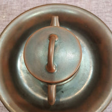 Load image into Gallery viewer, Qinzhou Nixing Pottery with Pure Hand Throwing Hanwa Teapot 90-100CC Bronze Healthy Clay for Personal Brewing Black Puer Tea