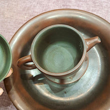 Load image into Gallery viewer, Qinzhou Nixing Pottery with Pure Hand Throwing Hanwa Teapot 90-100CC Bronze Healthy Clay for Personal Brewing Black Puer Tea