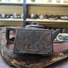 Load image into Gallery viewer, 100% Handmade Nixing Pottery Customize Teapots Hand Carved Dragon and Phoenix Famous Artist Accept Dropship Tea Pot