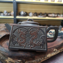 Load image into Gallery viewer, 100% Handmade Nixing Pottery Customize Teapots Hand Carved Dragon and Phoenix Famous Artist Accept Dropship Tea Pot