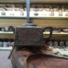 Load image into Gallery viewer, 100% Handmade Nixing Pottery Customize Teapots Hand Carved Dragon and Phoenix Famous Artist Accept Dropship Tea Pot