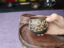 Load image into Gallery viewer, Handmade baifu tea cups 100ml for personal drinking liupao puer tea
