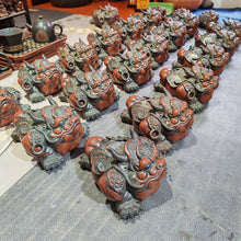 Load image into Gallery viewer, Handmade Nixing Pottery Fortune-Attracting &amp; Luck-Transferring Golden Toad Ornament
