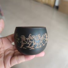 Load image into Gallery viewer, Handmade baifu tea cups 100ml for personal drinking liupao puer tea
