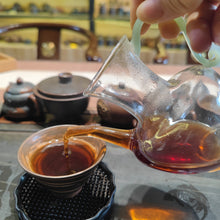 Load image into Gallery viewer, 2005 years old bamboo liupao  dark tea from liubao farmers keep body healthy loose weight tea 200g
