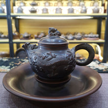 Load image into Gallery viewer, 250ml Handmade Healthy Nixing Clay Teapots with Chinese Traditional Dragon
