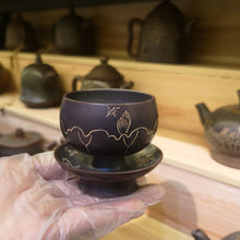 Load image into Gallery viewer, Customised Handmade Tea Cups Personal Tea Drinking 60ml Cup for Kung Fu Tea

